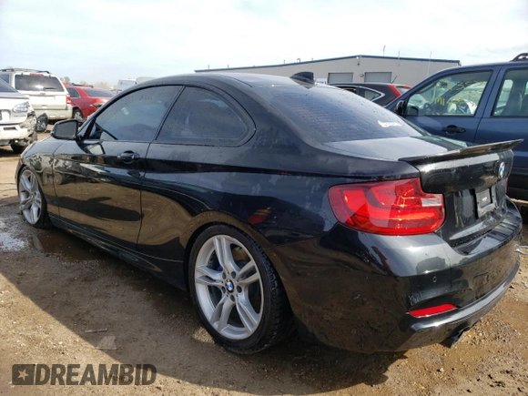 2016 BMW 2 Series M235i with VIN WBA1J7C52GV359829, listed as a Copart auction lot 52137103 with 47,053 mi miles. Bid and sale history available at carsss.com. Image 2.