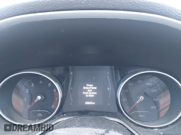 2019 Jeep Compass Sport with VIN 3C4NJCAB0KT613116, listed as a IAAI auction lot 39002435 with 59,805 mi miles and . Bid and sale history available at DreamBid. Image 7.