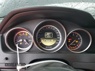 2012 Mercedes-Benz C 63 AMG with VIN WDDGF7HBXCA652494, listed as a Copart auction lot 47429705 with 133,161 mi miles and Salvage Title. Bid and sale history available at carsss.com. Image 9.