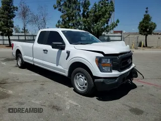 2023 Ford F-150 XL with VIN 1FTEX1CP5PKG20325, listed as a Copart auction lot 58496325 with 31,182 mi miles and Salvage title. Bid and sale history available at DreamBid. Image 13.