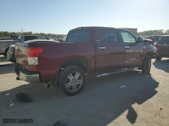 2010 Toyota Tundra 4WD Truck LTD with VIN 5TFHW5F1XAX138264, listed as a Copart auction lot 74283554 with 0 mi miles and Salvage Title. Bid and sale history available at carsss.com. Image 3.