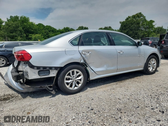 2016 Volkswagen Passat S with VIN 1VWAS7A32GC033149, listed as a Copart auction lot 59406895 with 75,923 mi miles and Salvage title. Bid and sale history available at DreamBid. Image 3.