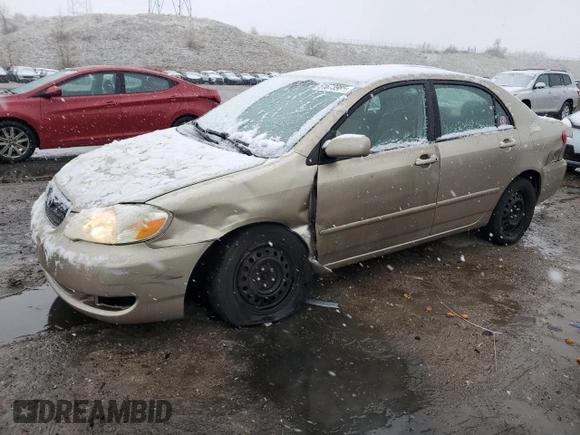 2005 Toyota Corolla CE with VIN 2T1BR32E35C365312, listed as a Copart auction lot 51673985 with 156,493 mi miles and Salvage title. Bid and sale history available at DreamBid. Image 1.