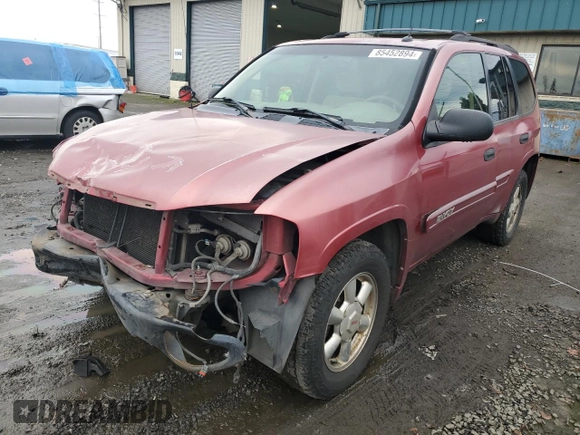 2004 GMC Envoy SLT with VIN 1GKDT13S942237743, listed as a Copart auction lot 85452894 with 192,043 mi miles and Salvage Title. Bid and sale history available at carsss.com. Image 1.