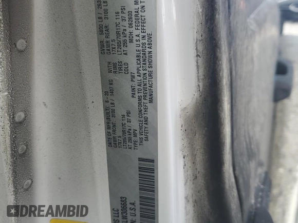 2020 Jeep Wrangler Unlimited Rubicon z VIN 1C4HJXFG6LW306683, wystawiony jako Copart lot #49234675 z przebiegiem Nie podano mil oraz Szkoda całkowita • Salvage title. Historia ofert i sprzedaży dostępna na DreamBid. Obrazek 13.