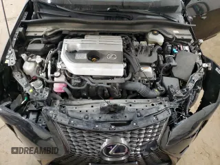 2020 Lexus UX 250h F Sport with VIN JTHR9JBH6L2021884, listed as a Copart auction lot 49072545 with 61,484 mi miles and Salvage title. Bid and sale history available at DreamBid. Image 11.