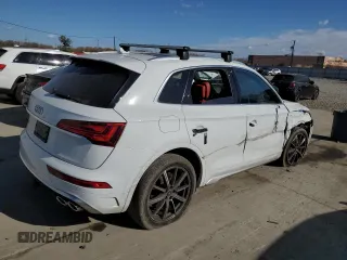 2021 Audi SQ5 Premium Plus with VIN WA1B4AFY4M2076325, listed as a Copart auction lot 78806254 with 31,053 mi miles and Salvage Title. Bid and sale history available at DreamBid. Image 3.