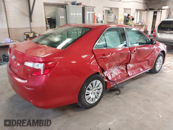 2013 Toyota Camry L with VIN 4T4BF1FK3DR285864, listed as a IAAI auction lot 41983989 with 145,621 mi miles. Bid and sale history available at carsss.com. Image 4.