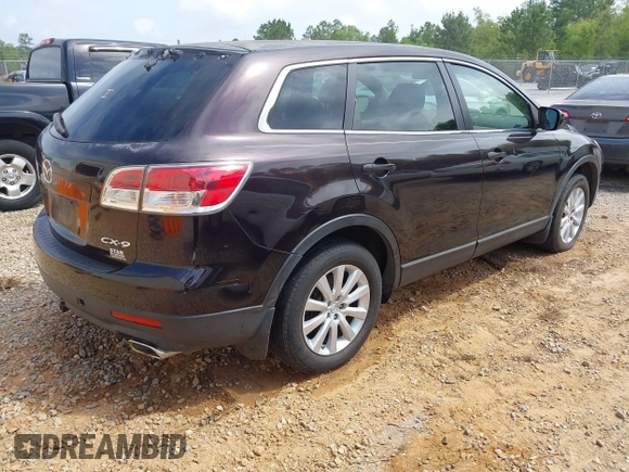 2007 Mazda CX-9 Sport with VIN JM3TB38Y970110503, listed as a IAAI auction lot 42090765 with 1 mi miles. Bid and sale history available at carsss.com. Image 4.