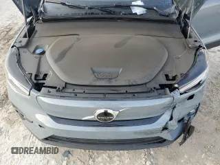 2023 Volvo C40 Recharge Pure Electric Ultimate with VIN YV4ED3GM4P2026472, listed as a Copart auction lot 67486994 with 0 mi miles and Salvage Title. Bid and sale history available at carsss.com. Image 12.