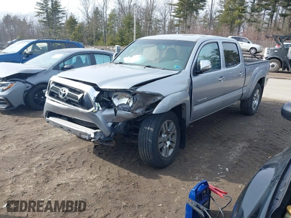 2015 Toyota Tacoma with VIN 3TMMU4FN7FM075543, listed as a IAAI auction lot 41761520 with 107,230 mi miles and . Bid and sale history available at DreamBid. Image 2.
