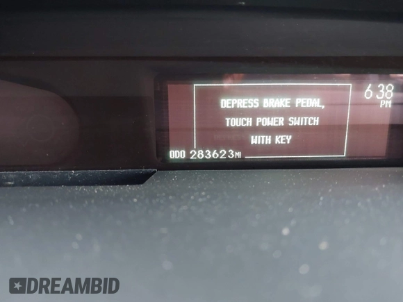 2011 Toyota Prius I with VIN JTDKN3DU6B1467073, listed as a IAAI auction lot 41936439 with 283,623 mi miles. Bid and sale history available at carsss.com. Image 7.