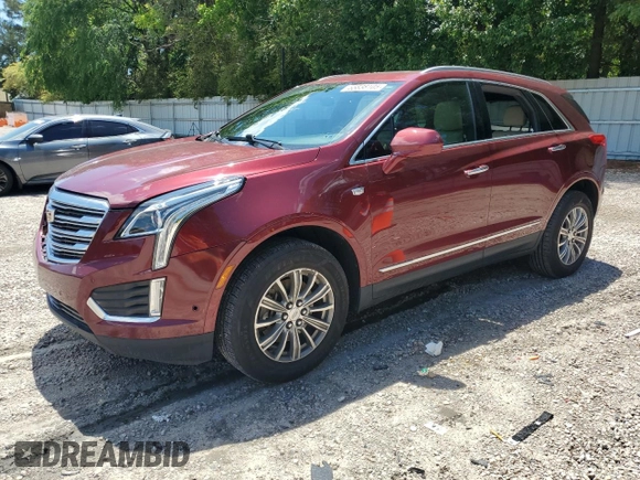 2017 Cadillac XT5 Luxury FWD z VIN 1GYKNBRS6HZ103449, wystawiony jako Copart lot #55838105 z przebiegiem 103 491 mil mil oraz Szkoda całkowita • Salvage title. Historia ofert i sprzedaży dostępna na DreamBid. Obrazek 1.