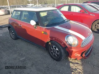 2012 MINI Hardtop with VIN WMWSU3C58CT255467, listed as a IAAI auction lot 41028311 with 244,745 mi miles and . Bid and sale history available at DreamBid. Image 1.