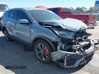 2020 Honda CR-V EX-L with VIN 5J6RW1H84LA005474, listed as a IAAI auction lot 41702852 with 61,995 mi miles. Bid and sale history available at carsss.com. Image 1.