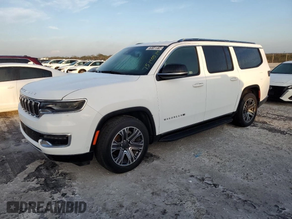 2023 Jeep Wagoneer Series II с VIN 1C4SJRBP0PS543500, выставлен на аукционе Copart как лот 75140514 с пробегом Не указан миль и На запчасти • Non repairable. История ставок и продаж доступна на DreamBid. Изображение 1.