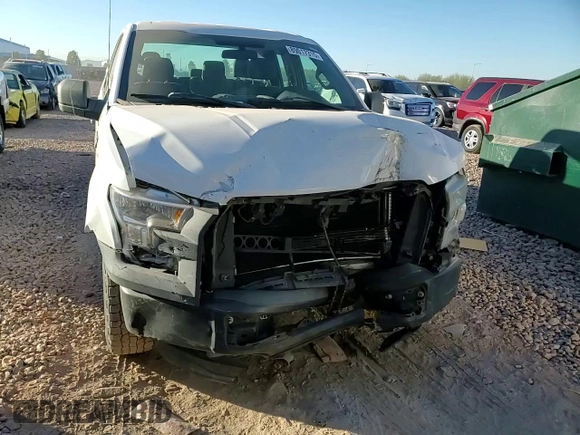 2016 Ford F-150 XL with VIN 1FTFX1CF2GKD82736, listed as a Copart auction lot 89017315 with 154,416 mi miles and Salvage Title. Bid and sale history available at carsss.com. Image 11.