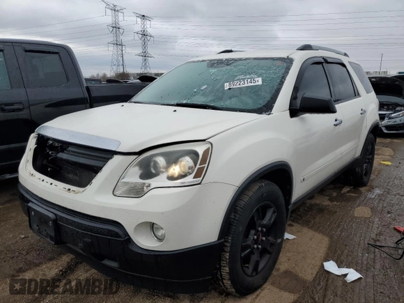 2010 GMC Acadia SLE with VIN 1GKLRLED1AJ152742, listed as a Copart auction lot 89223145 with 195,656 mi miles and Salvage Title. Bid and sale history available at DreamBid. Image 1.