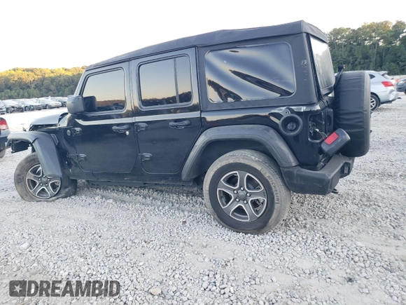 2022 Jeep Wrangler Unlimited High Tide with VIN 1C4HJXDG1NW134486, listed as a Copart auction lot 75280764 with 61,282 mi miles and Salvage Title. Bid and sale history available at DreamBid. Image 2.