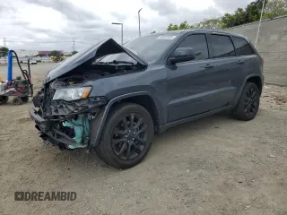 2018 Jeep Grand Cherokee Altitude with VIN 1C4RJEAG7JC392004, listed as a Copart auction lot 53387525 with 103,406 mi miles and Salvage title. Bid and sale history available at DreamBid. Image 1.