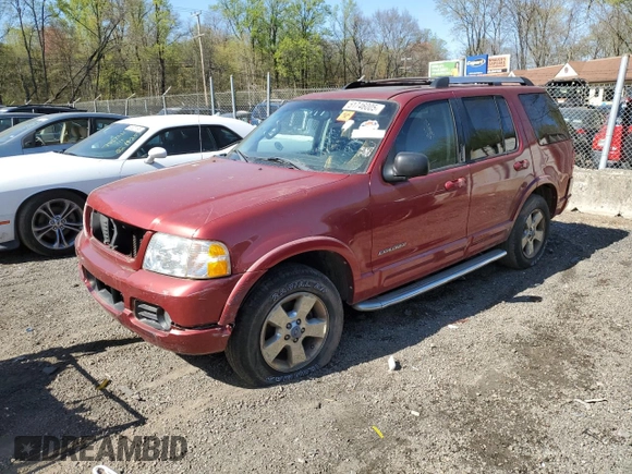 2005 Ford Explorer Limited с VIN 1FMDU75W25UA32889, выставлен на аукционе Copart как лот 51746005 с пробегом Не указан миль и Списание • Salvage title. История ставок и продаж доступна на DreamBid. Изображение 1.