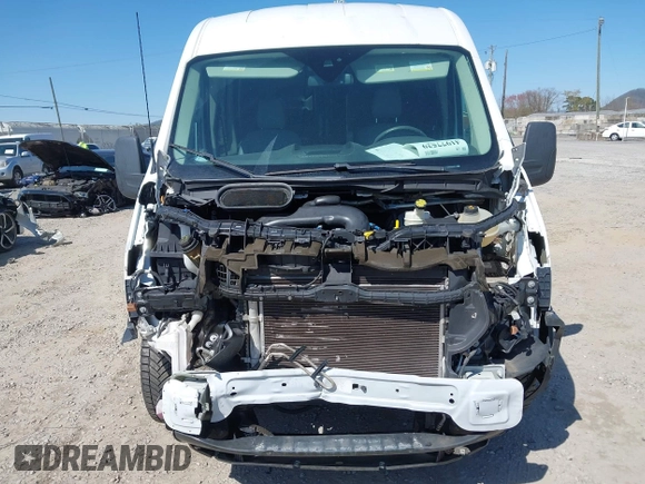2018 Ford Transit with VIN 1FTYR2CM0JKB49923, listed as a IAAI auction lot 41977529 with 59,304 mi miles. Bid and sale history available at carsss.com. Image 12.