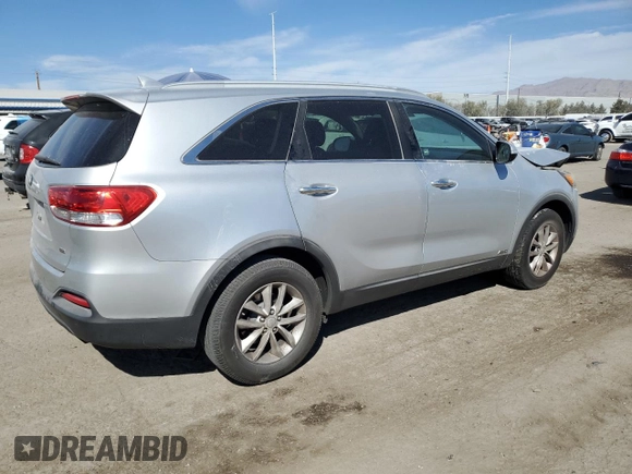 2016 Kia Sorento LX with VIN 5XYPGDA38GG014646, listed as a Copart auction lot 50840585 with 95,922 mi miles and Salvage Title. Bid and sale history available at DreamBid. Image 3.