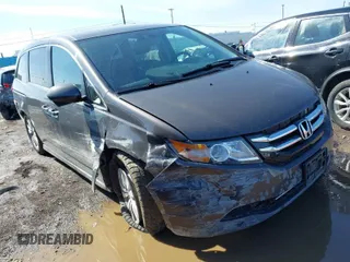 2016 Honda Odyssey EX-L with VIN 5FNRL5H63GB022378, listed as a IAAI auction lot 41827804 with 277,792 mi miles. Bid and sale history available at carsss.com. Image 1.