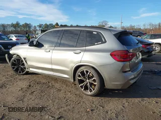 2021 BMW X3 M with VIN 5YMTS0C03M9F05142, listed as a IAAI auction lot 41264911 with 1 mi miles. Bid and sale history available at carsss.com. Image 3.