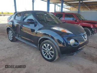 2013 Nissan Juke SV with VIN JN8AF5MR5DT214466, listed as a Copart auction lot 54591425 with 92,734 mi miles and Salvage Title. Bid and sale history available at carsss.com. Image 4.