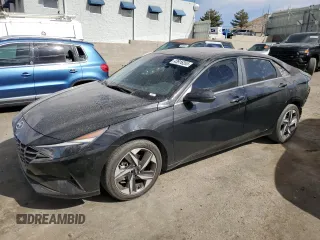 2023 Hyundai Elantra Limited with VIN 5NPLP4AG2PH112159, listed as a Copart auction lot 43916265 with 33,202 mi miles and Salvage Title. Bid and sale history available at DreamBid. Image 1.