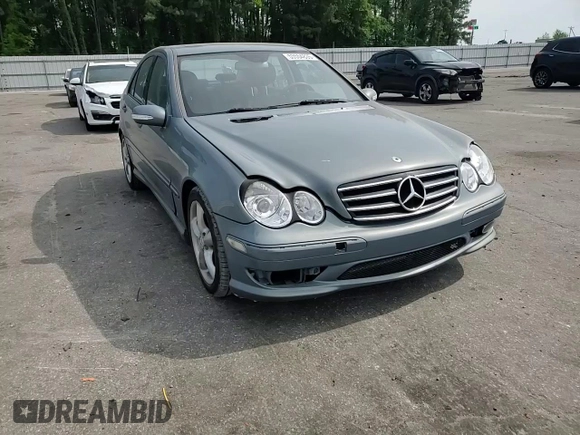 2006 Mercedes-Benz C 230 Sport with VIN WDBRF52H56F782614, listed as a Copart auction lot 53554835 with 134,287 mi miles and Salvage title. Bid and sale history available at DreamBid. Image 13.