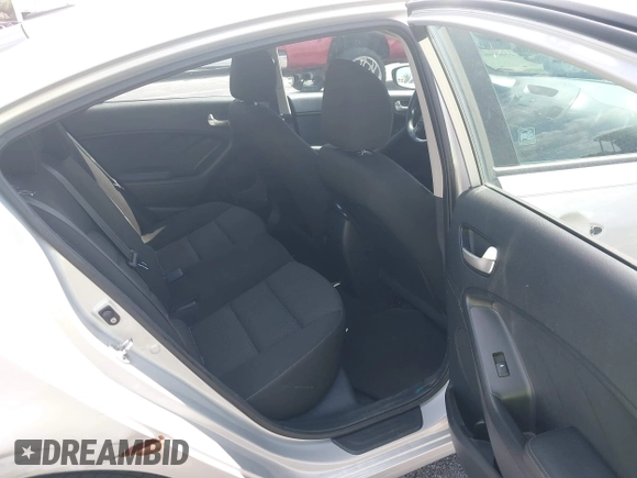 2017 Kia Forte LX with VIN 3KPFK4A75HE030220, listed as a IAAI auction lot 42004997 with 212,484 mi miles. Bid and sale history available at carsss.com. Image 8.