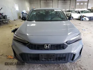 2025 Honda Civic Sport with VIN 2HGFE2F57SH505527, listed as a Copart auction lot 54963955 with 11,408 mi miles and Salvage title. Bid and sale history available at DreamBid. Image 5.