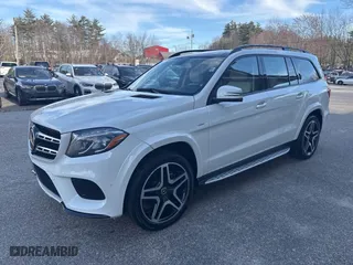 2019 Mercedes-Benz GLS with VIN 4JGDF7DE4KB222512, listed as a IAAI auction lot 42040901 with 38,005 mi miles. Bid and sale history available at carsss.com. Image 2.