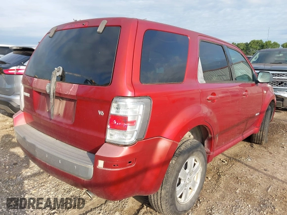 2008 Mercury Mariner with VIN 4M2CU81178KJ15616, listed as a IAAI auction lot 42166858 with 187,444 mi miles and . Bid and sale history available at DreamBid. Image 4.