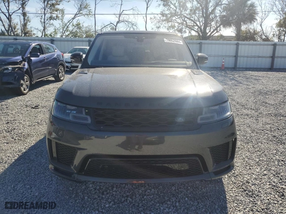 2020 Land Rover Range Rover Sport HST with VIN SALWS2RU3LA899286, listed as a Copart auction lot 79952684 with 22,851 mi miles and Non Repairable. Bid and sale history available at carsss.com. Image 5.