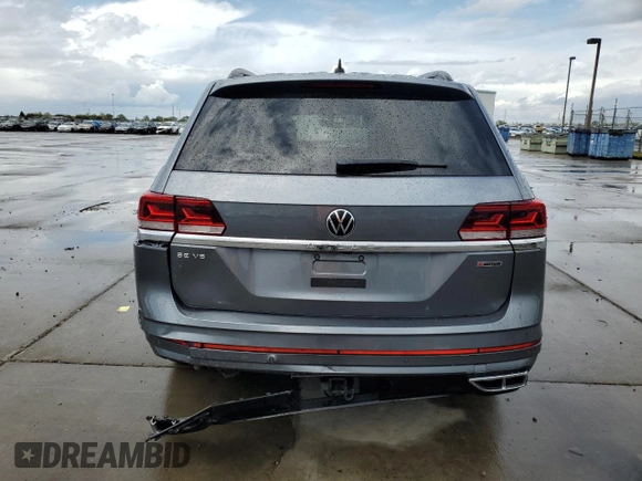 2021 Volkswagen Atlas SE with VIN 1V2RR2CA6MC578698, listed as a Copart auction lot 51353425 with 63,574 mi miles and Salvage title. Bid and sale history available at DreamBid. Image 6.