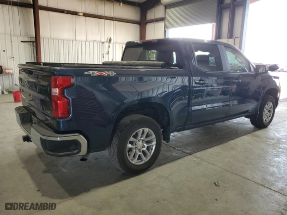 2022 Chevrolet Silverado 1500 LT with VIN 1GCPDKEK2NZ628752, listed as a Copart auction lot 75650744 with 29,913 mi miles and Salvage Title. Bid and sale history available at carsss.com. Image 3.