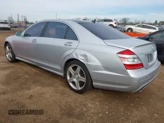 2007 Mercedes-Benz S 550 with VIN WDDNG86X87A130574, listed as a IAAI auction lot 41446793 with 130,606 mi miles and . Bid and sale history available at DreamBid. Image 3.