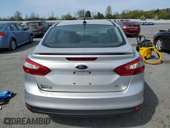 2014 Ford Focus SE with VIN 1FADP3F27EL126018, listed as a Copart auction lot 54411335 with 172,908 mi miles and Salvage Title. Bid and sale history available at carsss.com. Image 6.