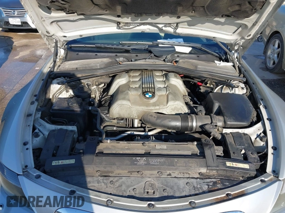 2004 BMW 6 Series 645Ci with VIN WBAEK73404B320188, listed as a IAAI auction lot 41341111 with 126,233 mi miles. Bid and sale history available at carsss.com. Image 10.