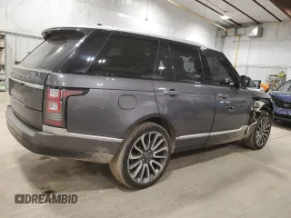 2016 Land Rover Range Rover Autobiography with VIN SALGV2EF0GA287636, listed as a Copart auction lot 51229324 with 108,905 mi miles and Non Repairable. Bid and sale history available at DreamBid. Image 3.