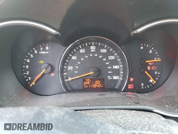 2015 Kia Sorento LX with VIN 5XYKT3A66FG625266, listed as a Copart auction lot 49502115 with 117,942 mi miles and Clean Title. Bid and sale history available at DreamBid. Image 9.