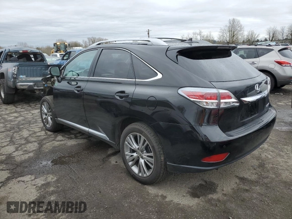2013 Lexus RX 350 with VIN 2T2BK1BA2DC207950, listed as a Copart auction lot 45237545 with 91,036 mi miles and Salvage Title. Bid and sale history available at carsss.com. Image 2.