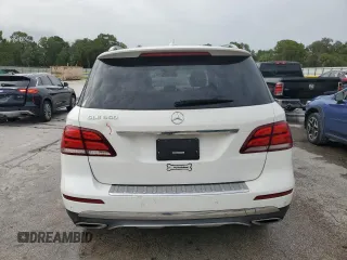 2017 Mercedes-Benz GLE 350 with VIN 4JGDA5JB2HA944055, listed as a Copart auction lot 58265225 with 67,771 mi miles and Salvage title. Bid and sale history available at DreamBid. Image 6.