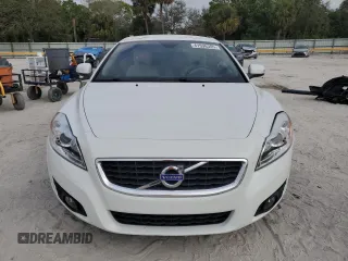 2012 Volvo C70 T5 with VIN YV1672MC4CJ130555, listed as a Copart auction lot 41596305 with 69,369 mi miles and Salvage Title. Bid and sale history available at carsss.com. Image 5.