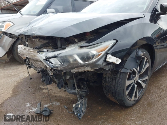 2018 Nissan Maxima S with VIN 1N4AA6AP7JC385580, listed as a IAAI auction lot 41748213 with 96,240 mi miles and . Bid and sale history available at DreamBid. Image 6.