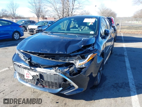 2020 Toyota Corolla Hatchback XSE with VIN JTNC4RBE8L3085053, listed as a IAAI auction lot 41134475 with 51,287 mi miles. Bid and sale history available at carsss.com. Image 6.
