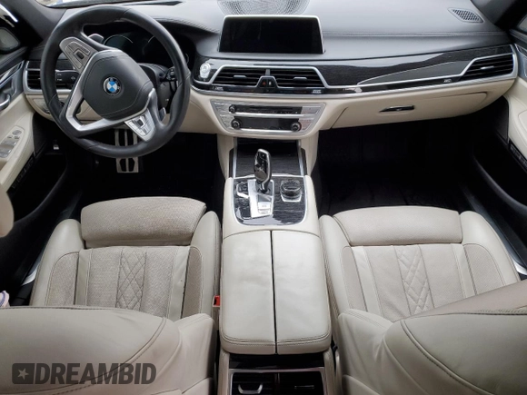 2017 BMW 7 Series ALPINA B7 xDrive with VIN WBA7F2C58HG421318, listed as a Copart auction lot 83636614 with Not provided miles and Salvage title. Bid and sale history available at DreamBid. Image 8.